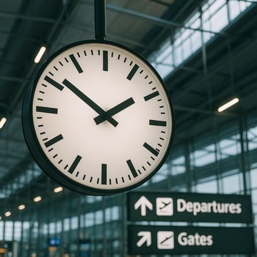 airport clock-1 airport clock-1